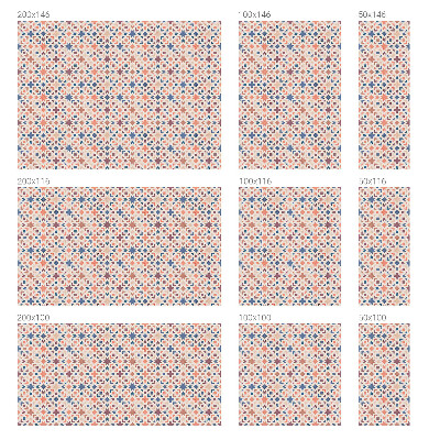 Samolepiaca vitráž na okno a dvere Farebné vzory