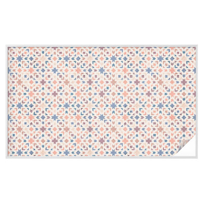 Samolepiaca vitráž na okno a dvere Farebné vzory