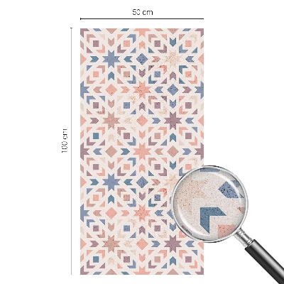 Samolepiaca vitráž na okno a dvere Farebné vzory