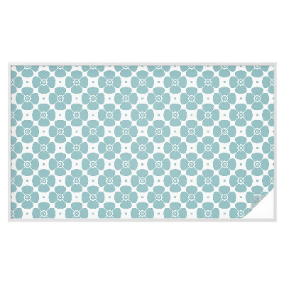 Dekoračná fólia na sklo vitráž Kvetinová symetria