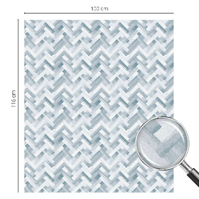 Fólia na okno na ochranu súkromia Geometrický vzor