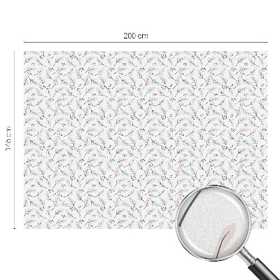 Samolepiaca fólia na sklo Listy rastlín