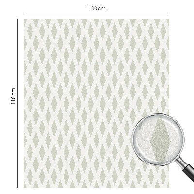 Samolepiaca fólia na sklo Diamantový vzor