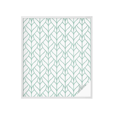 Fólia na okno na ochranu súkromia Symetria rastlín