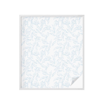 Fólia na okno na ochranu súkromia Éterické listy