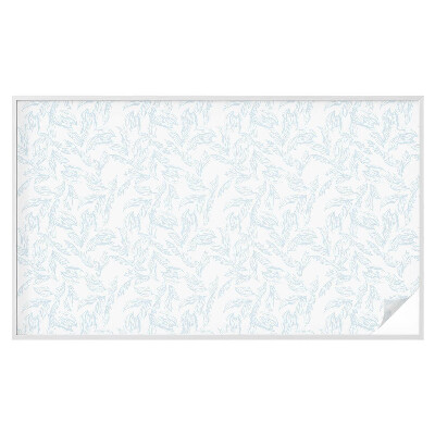 Fólia na okno na ochranu súkromia Éterické listy