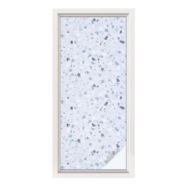 Samolepiaca vitráž na okno a dvere Moderná mozaika