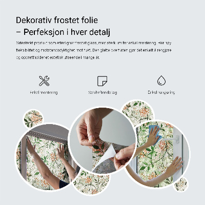 Samolepiaca vitráž na okno a dvere Moderná mozaika