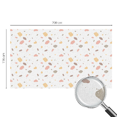 Dekoračná fólia na sklo vitráž Abstraktné terazzo