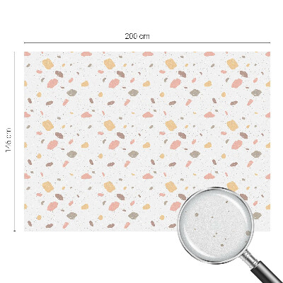 Dekoračná fólia na sklo vitráž Abstraktné terazzo