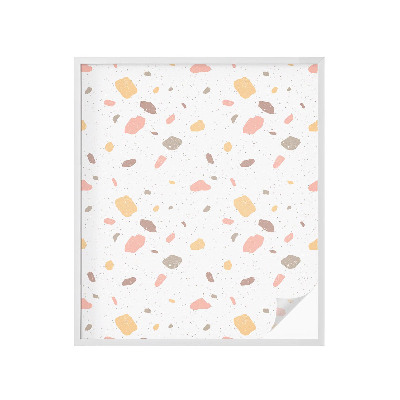 Dekoračná fólia na sklo vitráž Abstraktné terazzo