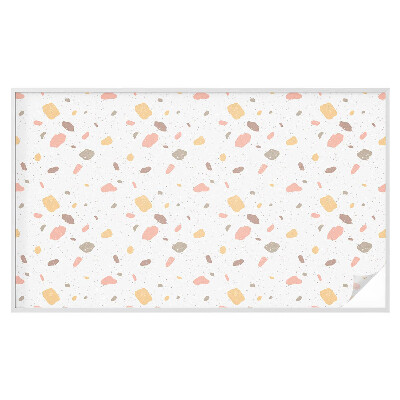 Dekoračná fólia na sklo vitráž Abstraktné terazzo