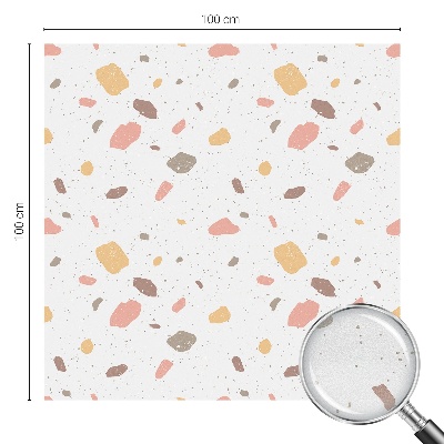 Dekoračná fólia na sklo vitráž Abstraktné terazzo