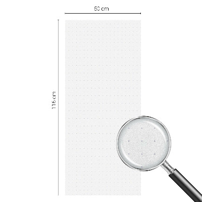 Fólia na okno na ochranu súkromia Drobné body