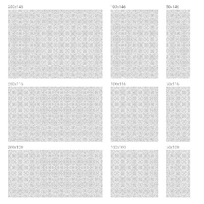 Fólia na okno na ochranu súkromia Kvetinová symetria