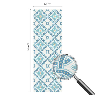 Samolepiaca vitráž na okno a dvere Klasická symetria