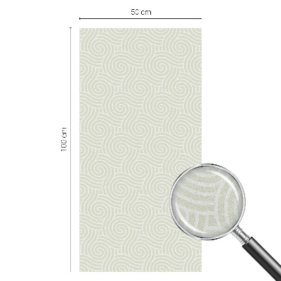 Samolepiaca fólia na sklo Zakrivené čiary