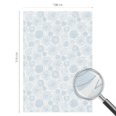 Fólia na okno na ochranu súkromia Špirálové vzory