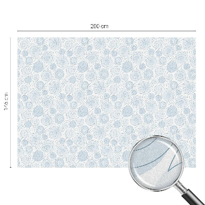 Fólia na okno na ochranu súkromia Špirálové vzory