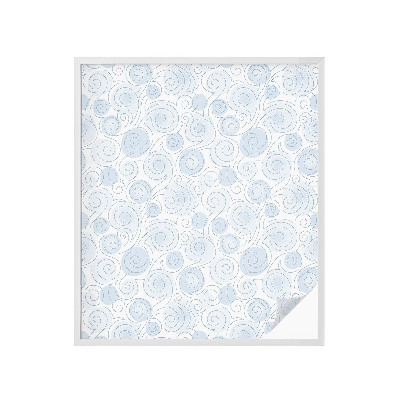 Fólia na okno na ochranu súkromia Špirálové vzory