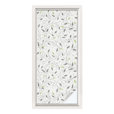 Samolepiaca fólia na sklo Listy výhonkov