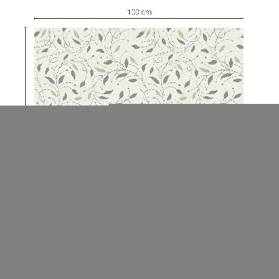 Samolepiaca fólia na sklo Listy výhonkov