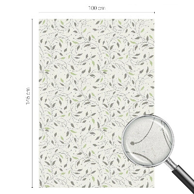 Samolepiaca fólia na sklo Listy výhonkov