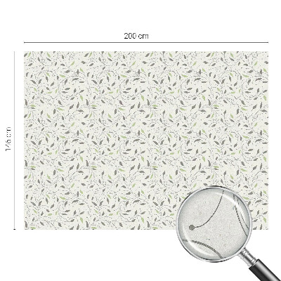 Samolepiaca fólia na sklo Listy výhonkov