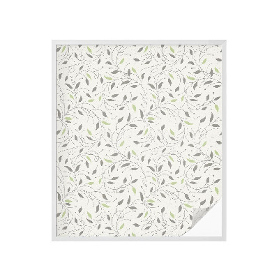 Samolepiaca fólia na sklo Listy výhonkov