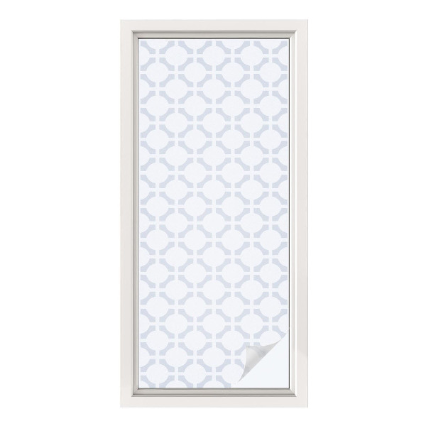 Dekoračná fólia na sklo vitráž Geometrická elegancia