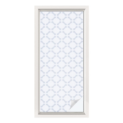 Dekoračná fólia na sklo vitráž Geometrická elegancia