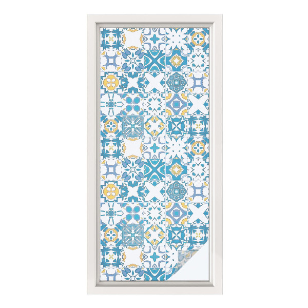 Fólia na okno na ochranu súkromia Mozaikové vzory