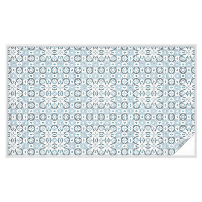 Privátna fólia na okno vitrážová Geometrické vzory