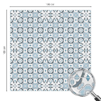 Privátna fólia na okno vitrážová Geometrické vzory