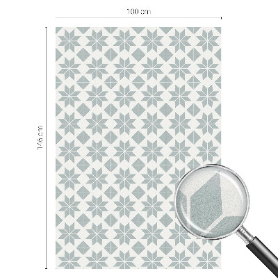 Samolepiaca fólia na sklo Geometrické hviezdy