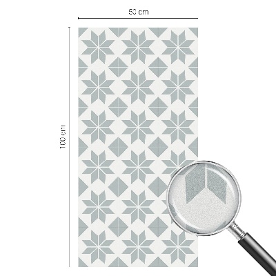 Samolepiaca fólia na sklo Geometrické hviezdy