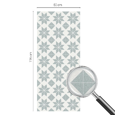 Samolepiaca fólia na sklo Geometrické hviezdy