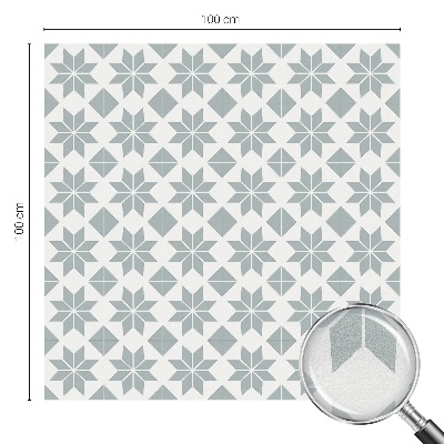 Samolepiaca fólia na sklo Geometrické hviezdy