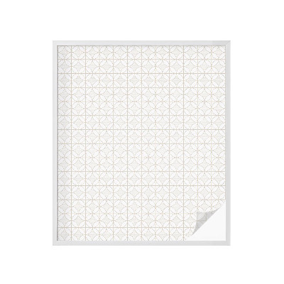 Fólia na okno na ochranu súkromia Geometrické vzory