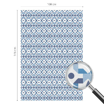 Privátna fólia na okno vitrážová Harmonický vzor