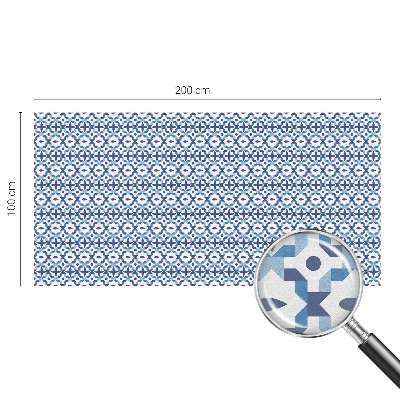 Privátna fólia na okno vitrážová Harmonický vzor