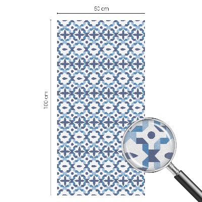 Privátna fólia na okno vitrážová Harmonický vzor