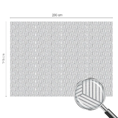 Fólia na okno na ochranu súkromia Šesťuholníkové pevné látky