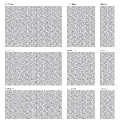 Fólia na okno na ochranu súkromia Šesťuholníkové pevné látky