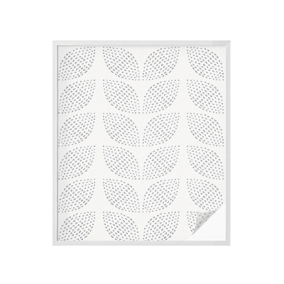 Privátna fólia na okno vitrážová Bodkované listy