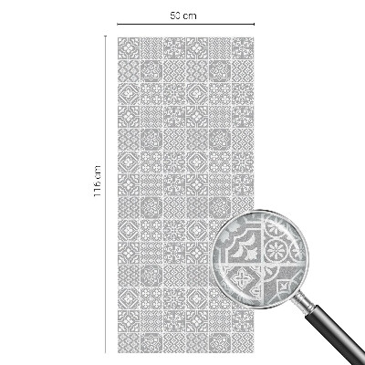 Fólia na okno na ochranu súkromia Geometrická elegancia