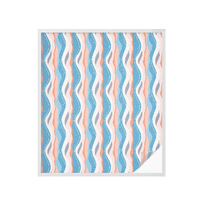 Samolepiaca fólia na sklo Vlnitý rytmus