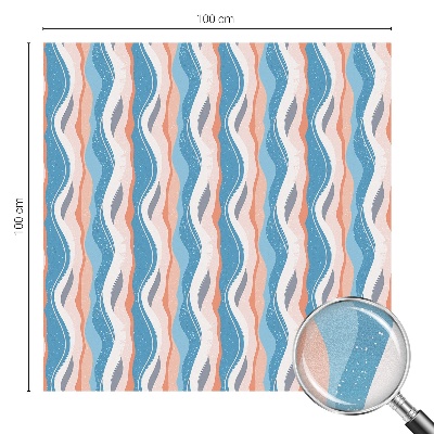 Samolepiaca fólia na sklo Vlnitý rytmus