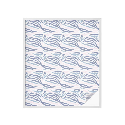 Privátna fólia na okno vitrážová Zebrí vzor