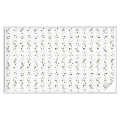 Samolepiaca vitráž na okno a dvere Rastlinné kúzlo